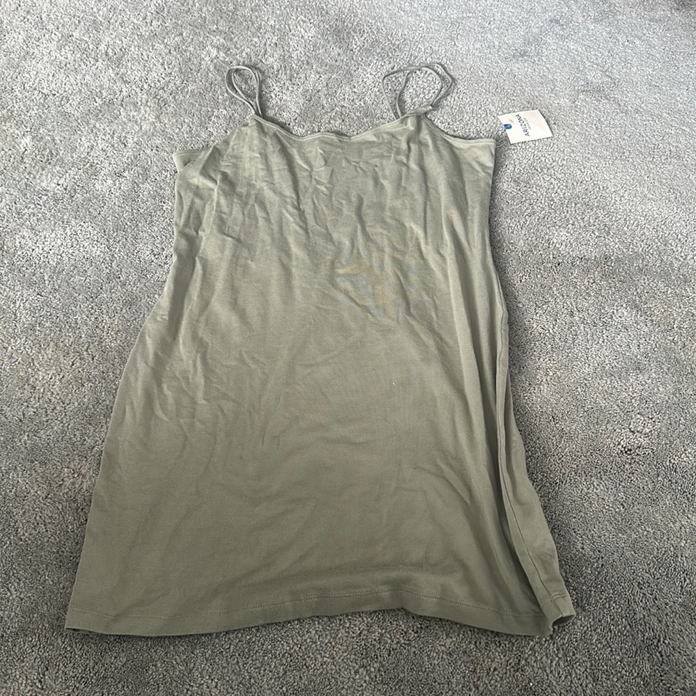 Green Cami Dress
